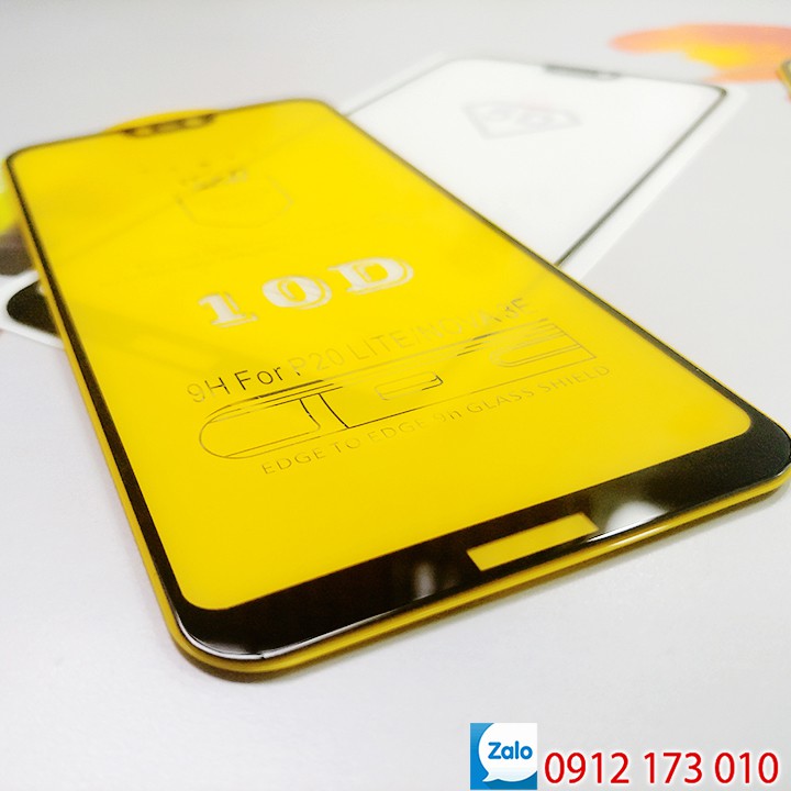 Kính cường lực Huawei Full màn hình - TẤT CẢ CÁC DÒNG - HUAWEI: Nova 2i, nova 3e, nova 3i, nova 4i, nova 4e, Y6, Y7, Y9