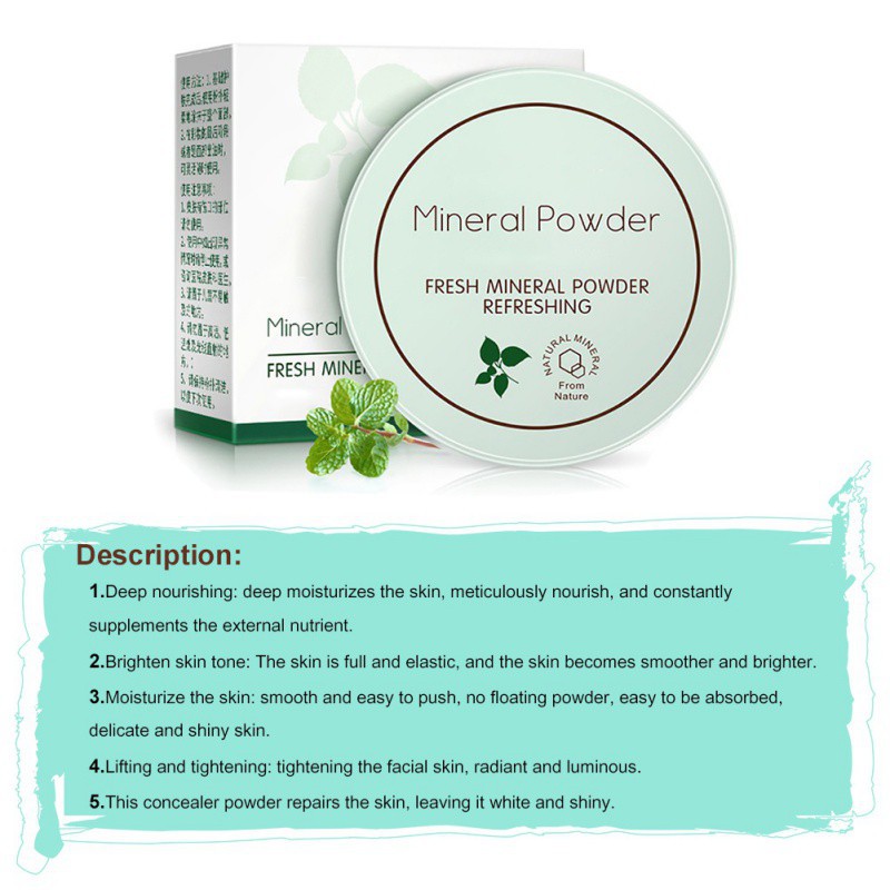 Phấn che khuyết điểm BIOAQUA trắng da 38g
