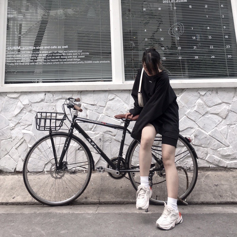 ÁO FUNKY BASIC LONG SLEEVE BLACK | BigBuy360 - bigbuy360.vn