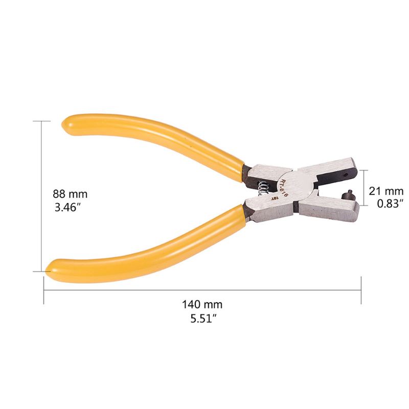 Kìm Bấm Lỗ Dây Da Đồng Hồ Đeo Tay 2.0mm