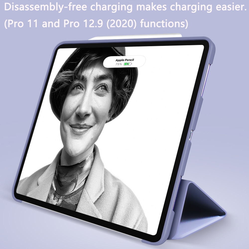 Vỏ silicon mềm dẻo cho Ipad Pro 12.9 2020 Air 2 Air 1 10.2 2019 / Pro 11 Pro 12.9 2020 / Air 3 10.5 / 9.7 2018 | BigBuy360 - bigbuy360.vn