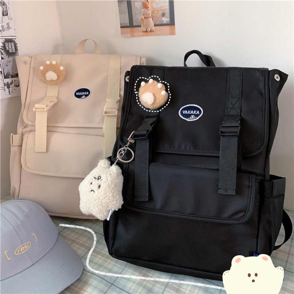 Balo cặp sách đi học nữ đơn giản ulzzang