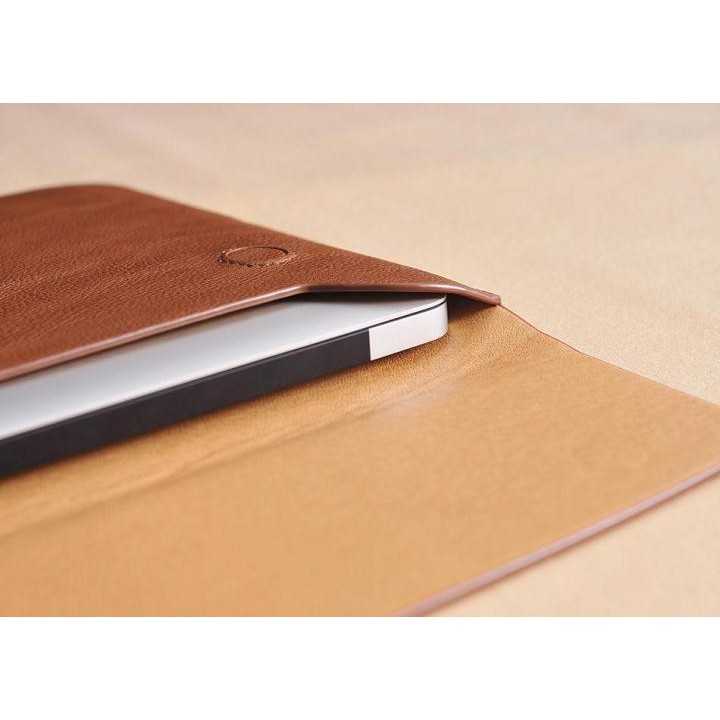 Bao Da Cao Cấp Cho Macbook Tommy Town - Nâu | WebRaoVat - webraovat.net.vn