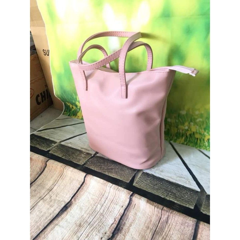 Túi TOTE  quà tặng từ POND'S màu hồng
