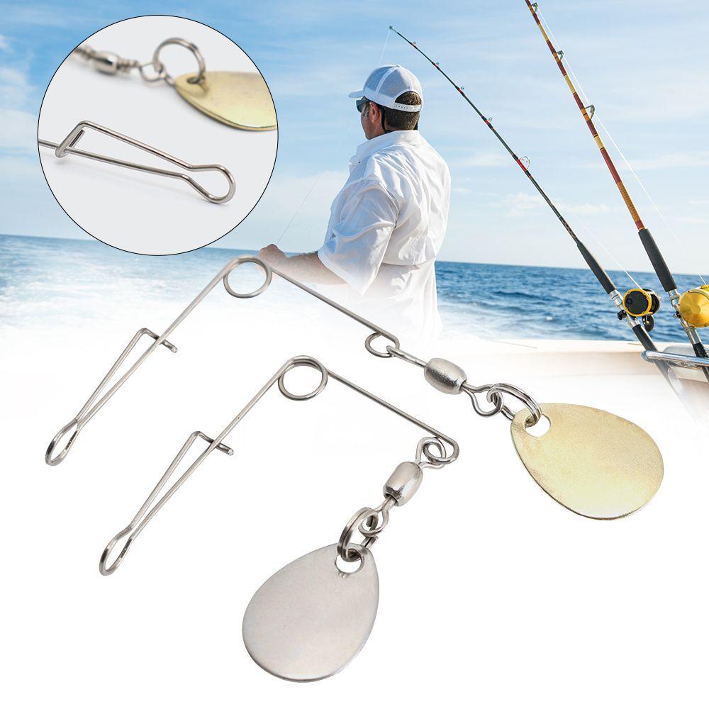 Set 7 Mồi Câu Cá Giả Bằng Niken Có Thể Xoay Được