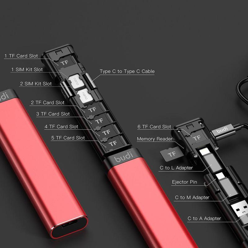 Hộp Đựng Cáp Dữ Liệu Đa Năng Cho Xiaomi Reader TF USB
