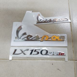 Tem chính hãng vespa lx150 3vie