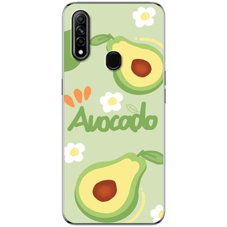 Ốp lưng Oppo A31, A71, A83 in hình Hai trái bơ