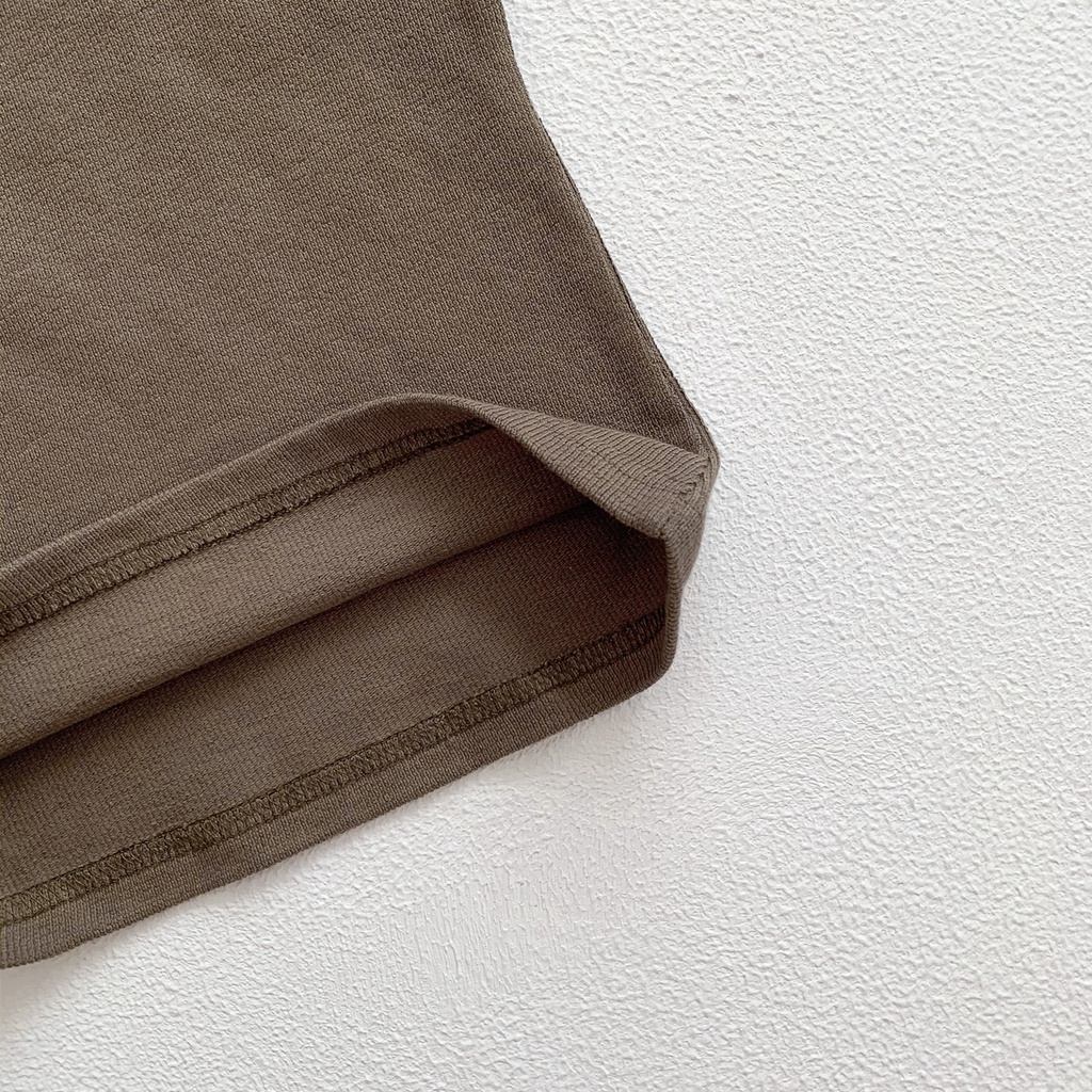 Bộ Áo Sát Nách + Quần Short Họa Tiết Hoạt Hình Cho Bé