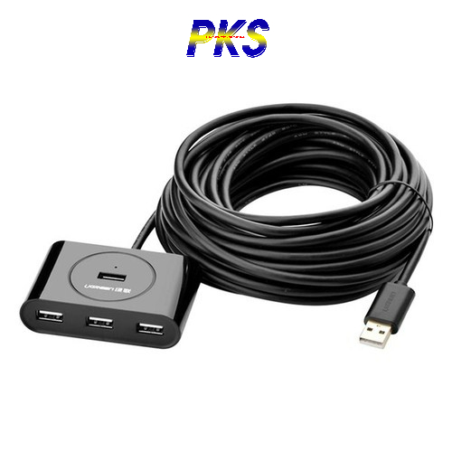 Bộ chia 4 cổng USB 2.0 10m Ugreen 20217 chính hãng