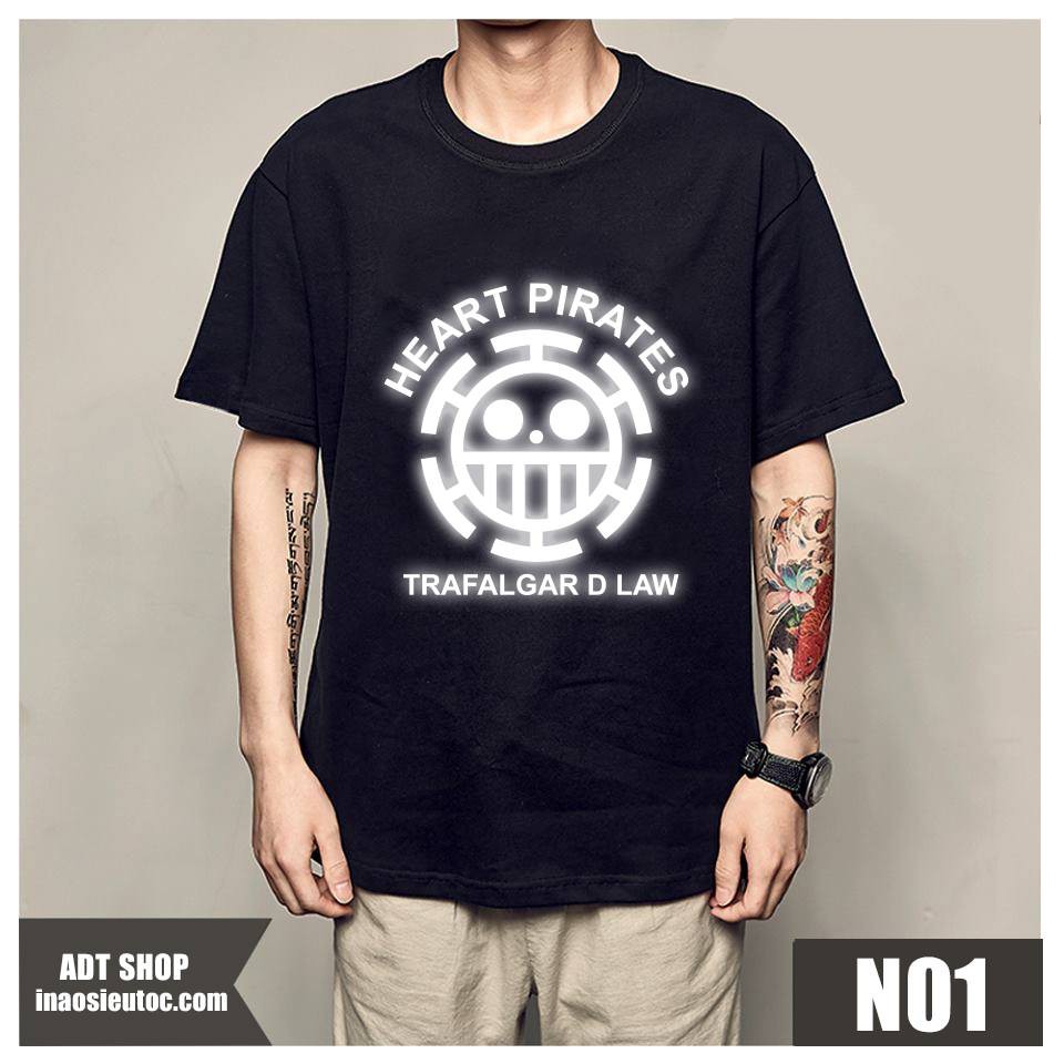 🔥FLASH SALE🔥 4 mẫu áo thun Law đẹp giá rẻ | Áo in hình One Piece