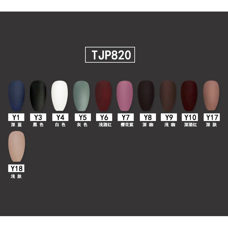 24 Móng Tay Giả Tông Lì Trang Trí Nghệ Thuật Cho Nữ