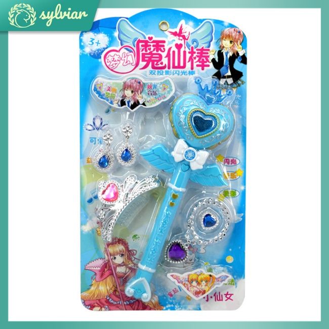 Set 5 Gậy Phép Thuật Có Đèn Phát Sáng Thời Trang Cho Bé