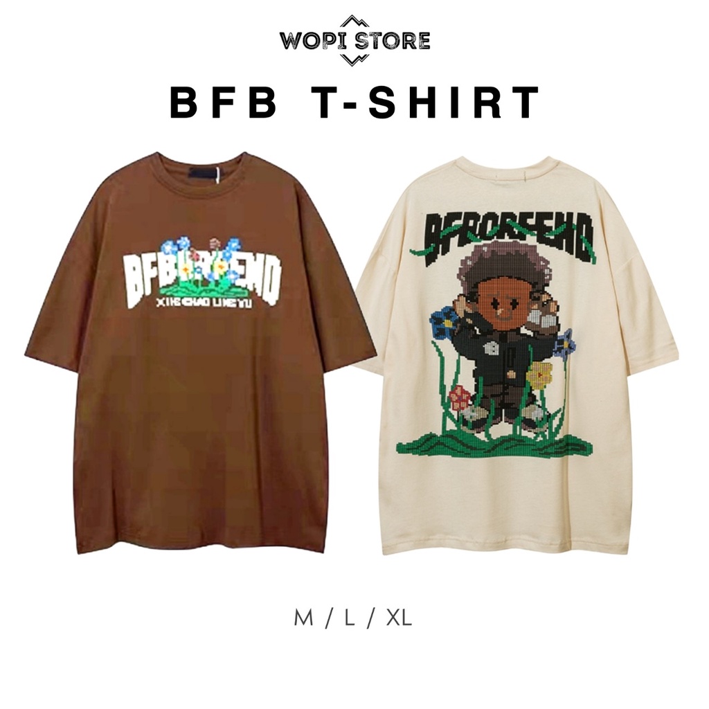 Áo Thun Tay Lỡ BFBORFEND Form Rộng Nam Nữ Style Cá Tính Phong Cách Ulzzang Unisex (Ảnh Thật/ Có Sẵn)