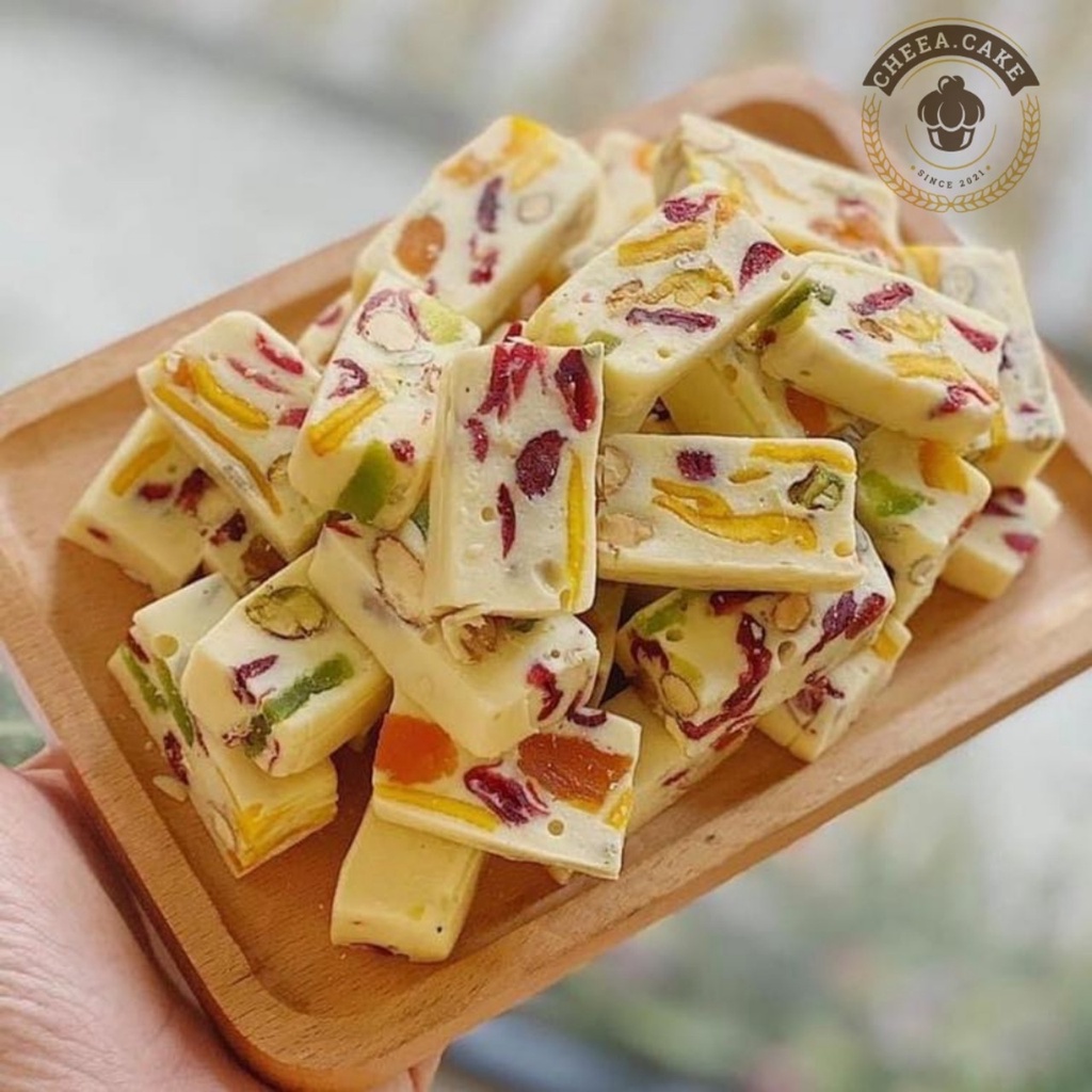 Bánh Kẹo Healthy, Kẹo Nougat Thơm Ngon Phù Hợp Trẻ Em Và Bà Bầu Set Ăn Thử Mix Đủ Vị (Giá Ưu Đãi) - Cheea.Cake