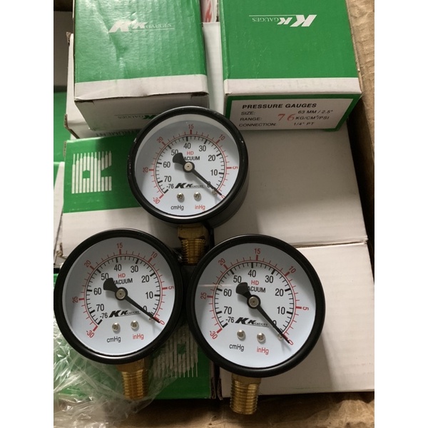 Đồng hồ áp suất chân không p63