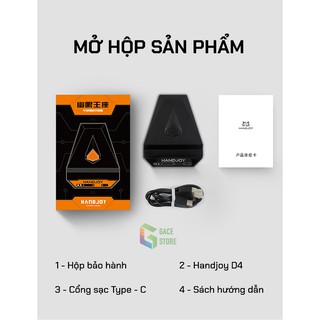Handjoy D4 | Dock chuyển đổi chơi game PUBG, ROS, FreeFire bằng Chuột và Phím