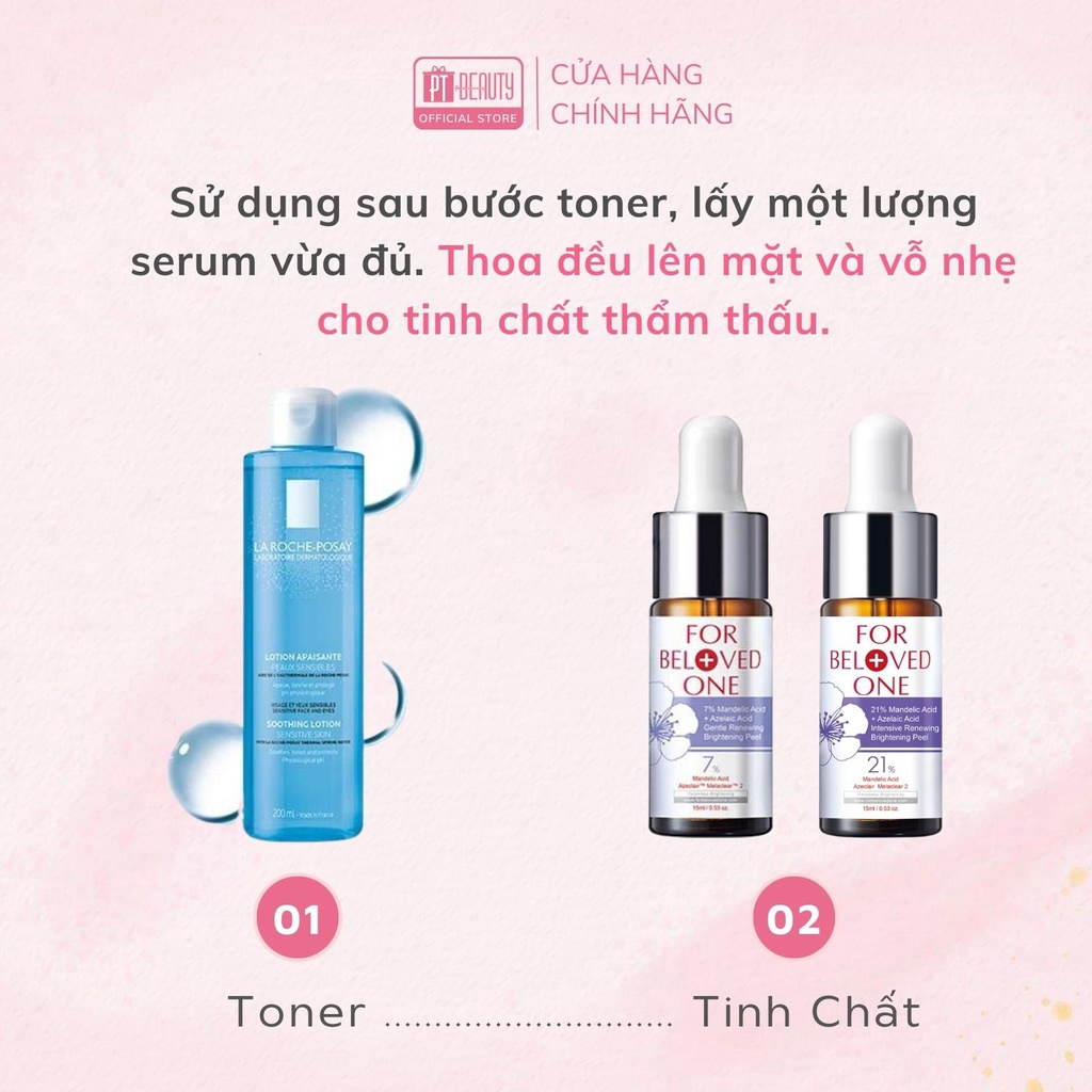 Serum For Beloved One 7% và 21% tái tạo da 15ml
