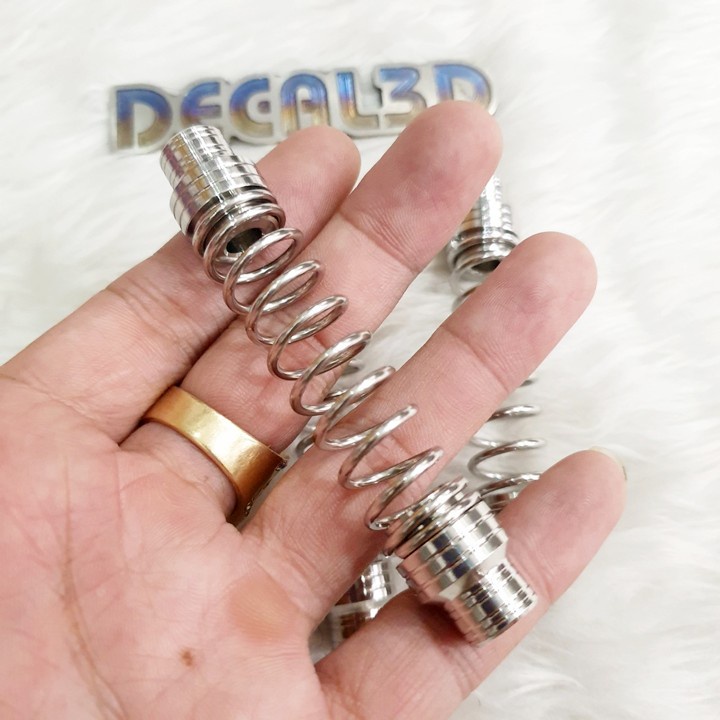 LÒ XO INOX SALAYA CHO MỌI LOẠI XE MÁY CHUẨN INOX 304 SIÊU SÁNG