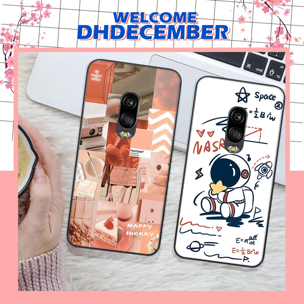 Ốp lưng Samsung Galaxy J7 PLUS in hình nice ,good luck happy ốp xinh viền dẻo đẹp chất