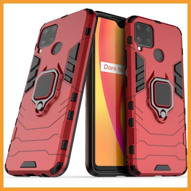 [Freeship] Ốp lưng Realme C15 / C12 chống sốc Iron Man gắn giá đỡ iring, chống va đập mạnh | BigBuy360 - bigbuy360.vn