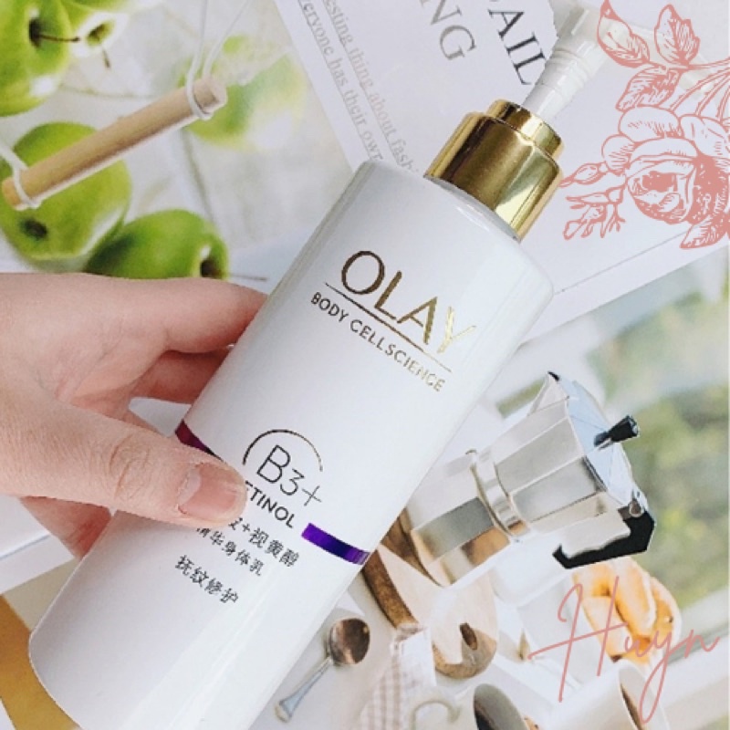 Sữa dưỡng thể Olay b3+ retinol /b3+ Bright Ultra whitening(hàng có sẵn)