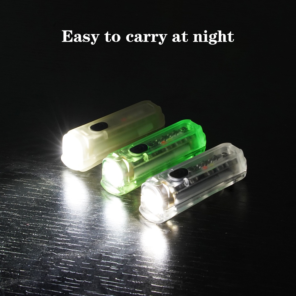 Móc Khóa Đèn Pin LED Mini Sạc Nhanh Chống Nước Có Nam Châm Cho Hoạt Động Ngoài Trời