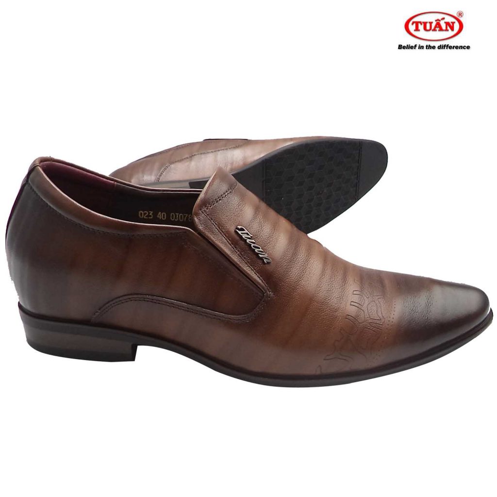 Giày da nam tăng chiều cao thương hiệu Tuấn GXHU-023