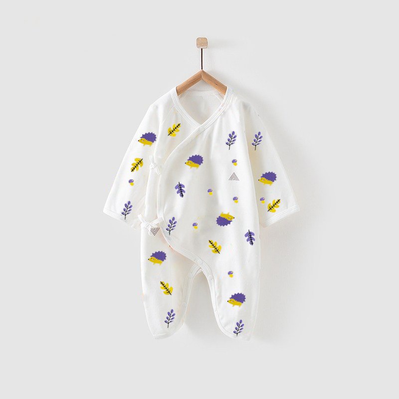 BỘ BODY SƠ SINH CỘT DÂY ORGANIC COTTON NHẬT BẢN