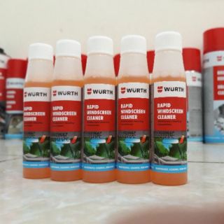 Combo 5 lọ nước rửa kính  wurth của đức