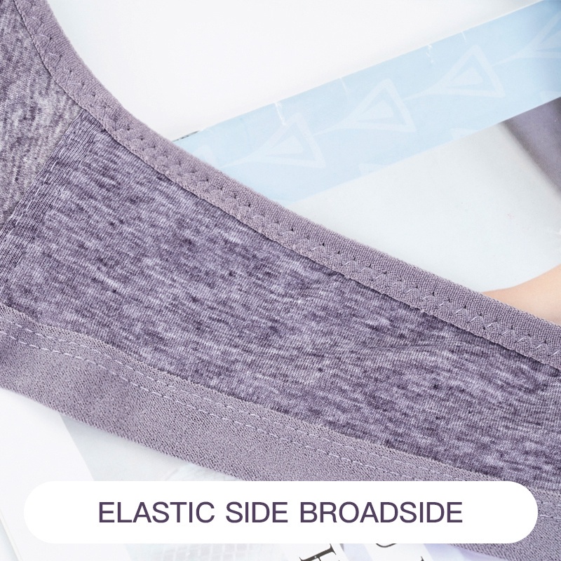 Áo ngực ECMLN cotton không hằn vết có đệm nâng ngực quyến rũ dành cho nữ