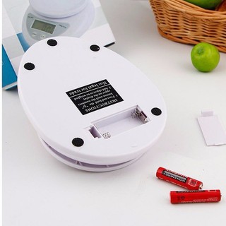 Cân điện tử thực phẩm cho nhà bếp Electronic kitchen 5kg