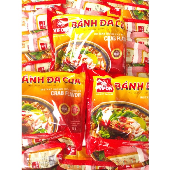 Bánh đa cua Vifon combo 5 gói x 60g