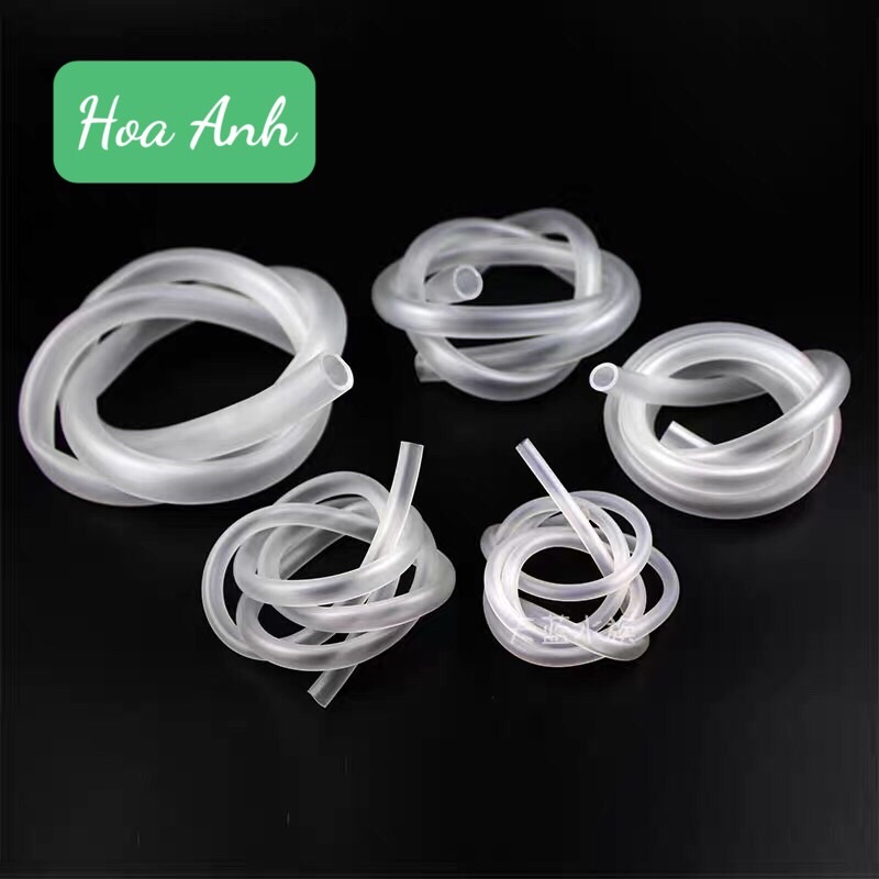 1 Mét Dây Sủi Oxi, Co2, Ống Nước 4mm/5mm/6mm/8mm/10mm/12mm/14mm/16mm Cho Bể Cá