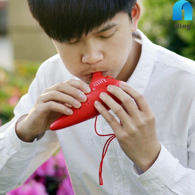 Sáo Nhựa Ocarina 12 Lỗ Dành Cho Người Mới Bắt Đầu
