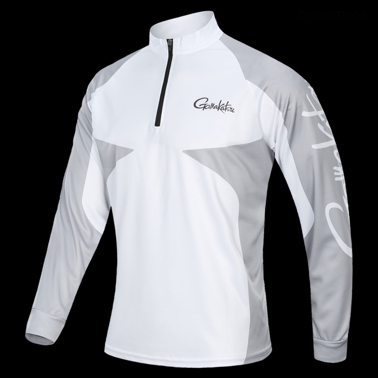 Áo Khoác Câu Cá Dài Tay Chống Tia UV Mau Khô Mới Gamakatsu