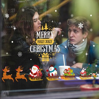 Decal trang trí Noel 01
