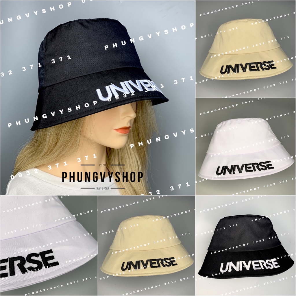 Mũ CỤP VỪA cực hot unisex nam nữ- UNI VE  - nón sụp bucket tai bèo