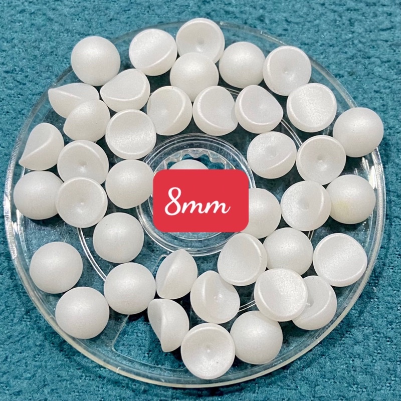 8mm Trai lõm loại đẹp dùng trang trí móng tay nail