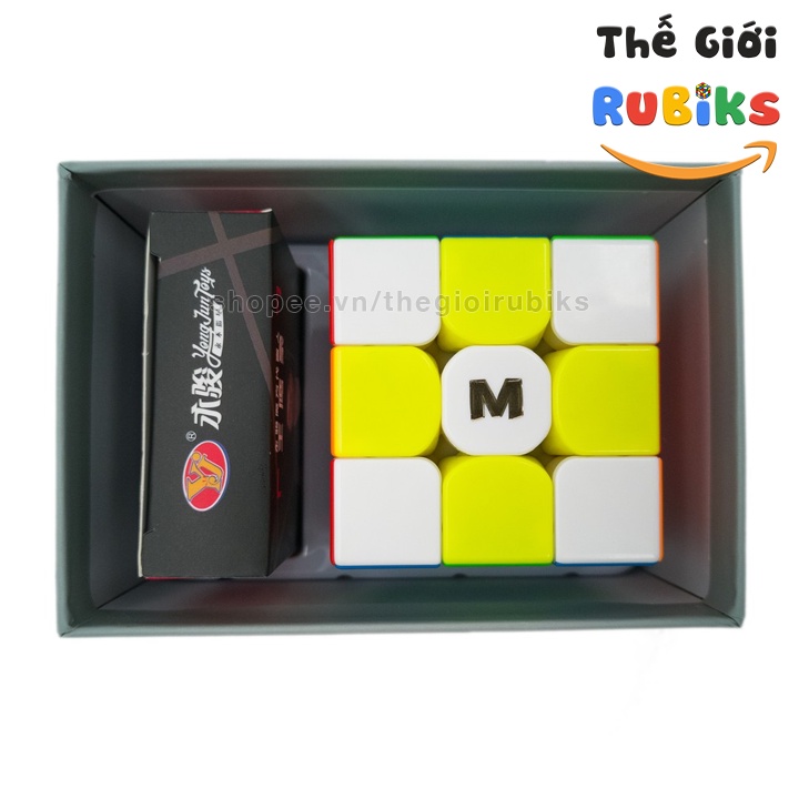 Rubik 3x3 YJ MGC 3 Elite M MGC3 3x3 M Nam Châm Dòng Cao Cấp Flagship Rubic 3 Tầng Đồ Chơi Trí Tuệ