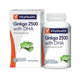 Viên uống bổ não ginkgo 2500 with dha