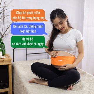 Tai nghe bà bầu cho bé, hỗ trợ thai giáo, giúp thai nhi thông minh từ bụng mẹ -  imom care