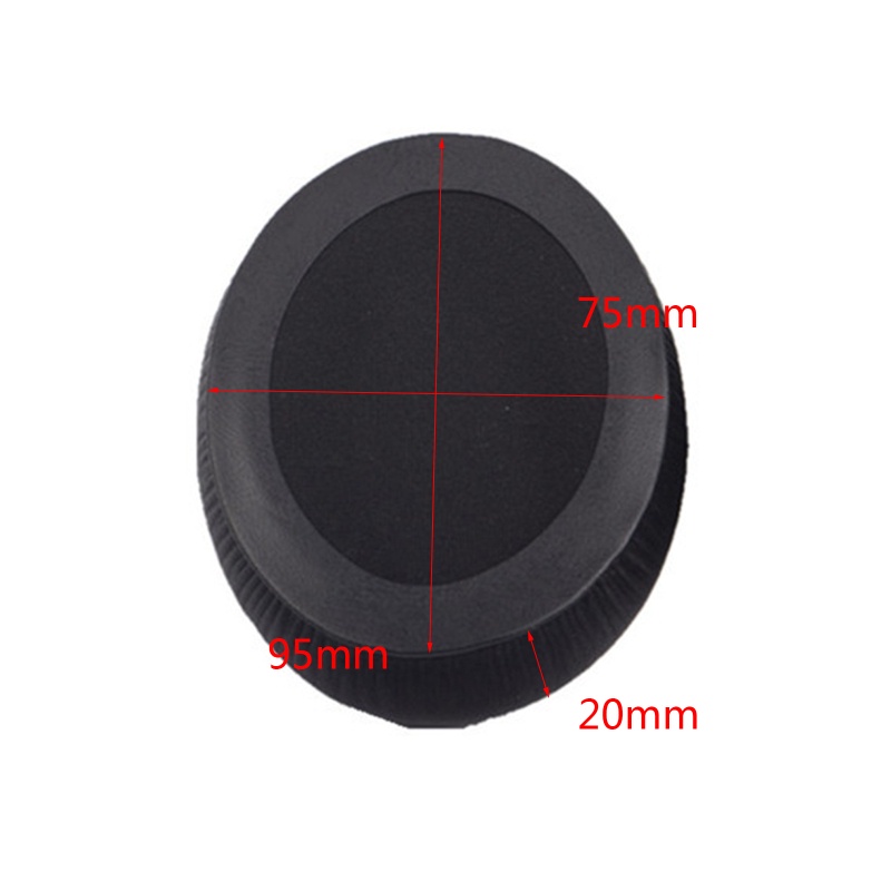 Bộ 2 Miếng Đệm Tai Nghe Bằng Da Cho Edifier H840 H841p