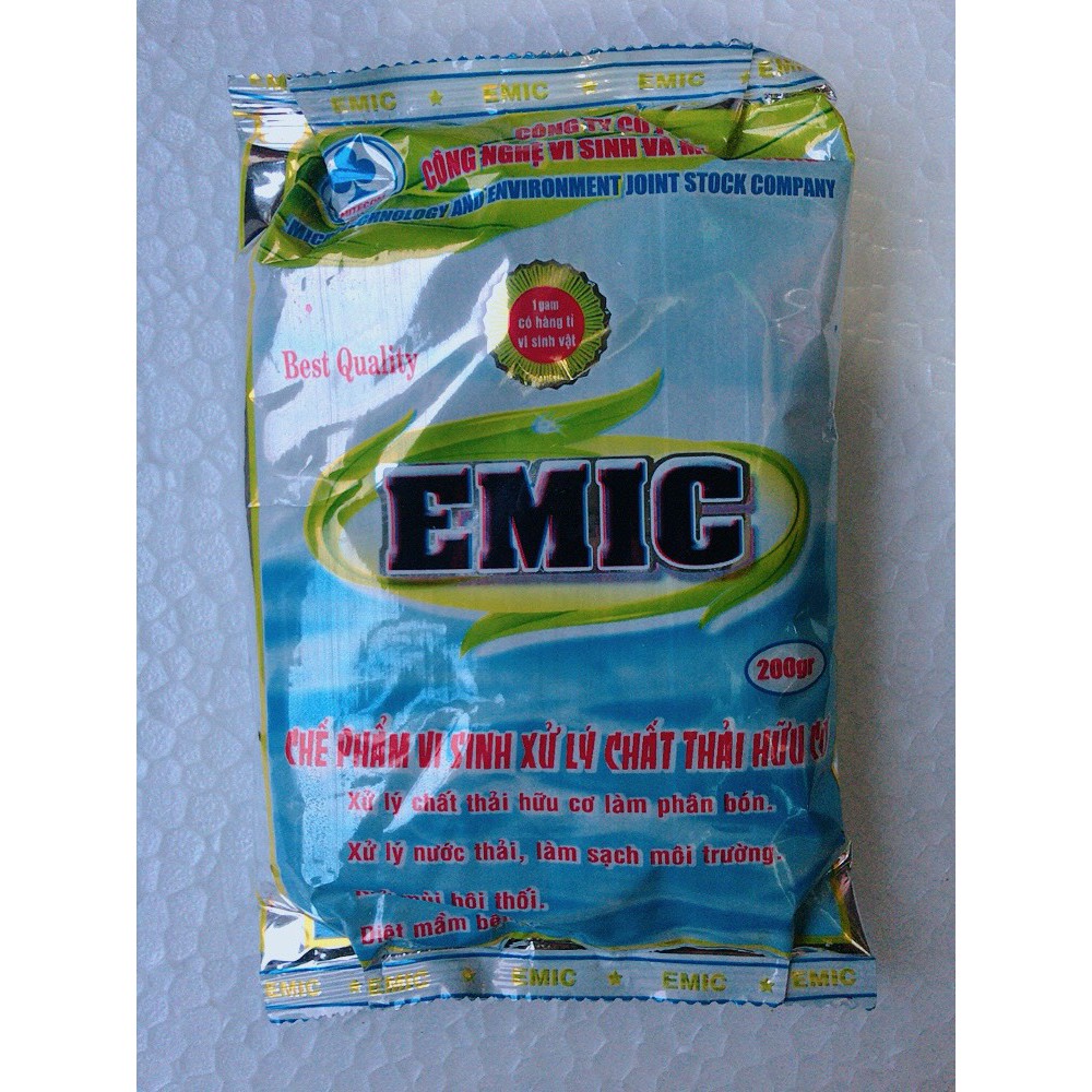 Set 2 gói chế phẩm ủ phân đậu tương với emic và emzeo - ảnh sản phẩm 5