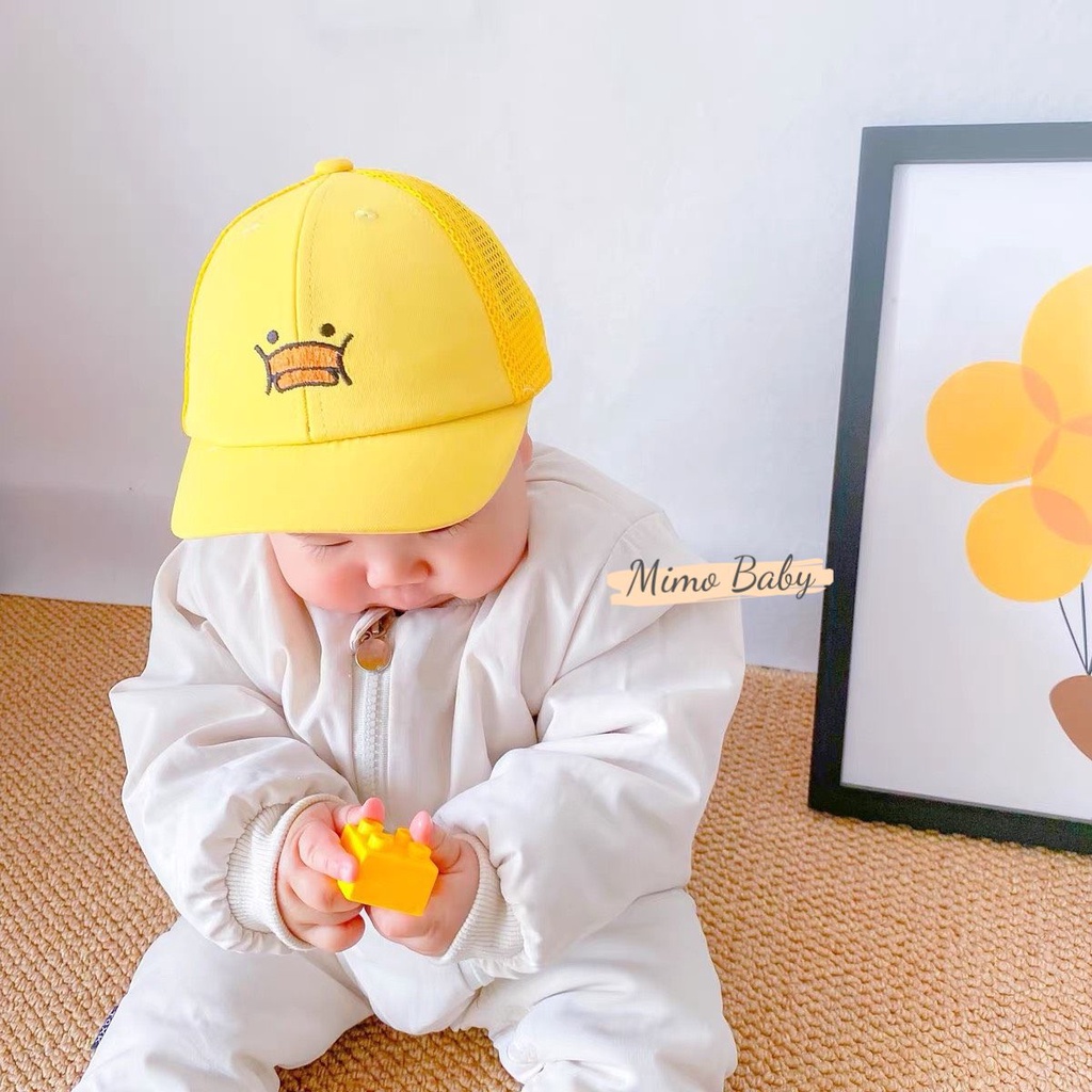 Mũ nón lưỡi trai hình thú cực dễ thương cho bé MH176 Mimo Baby