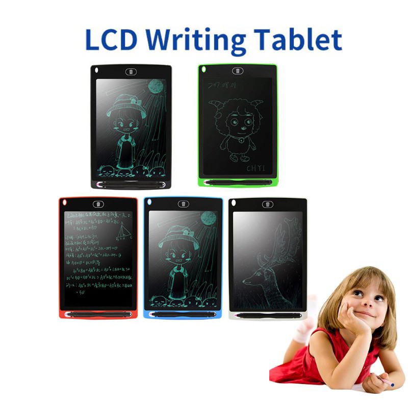 Bảng Vẽ Điện Tử Thông Minh Màn Hình LCD 8.5 inch Cho Trẻ Em