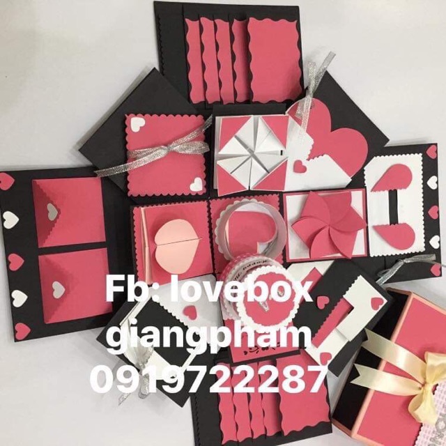 Lovebox big size hổng đen ko ảnh