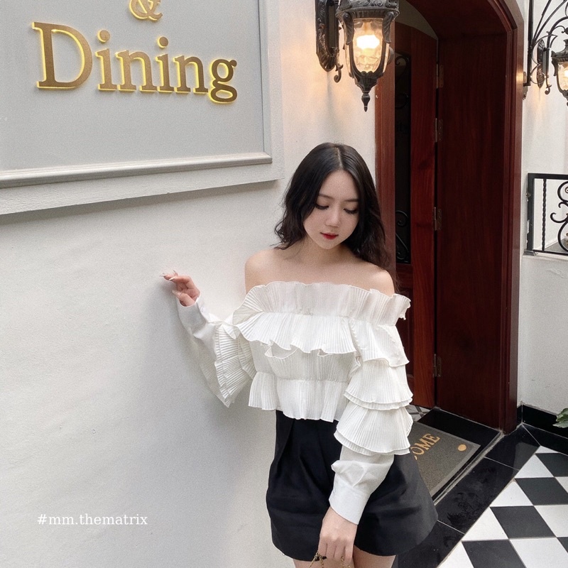 Sơmi dập ly điệu đà (kèm ảnh thật)