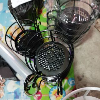 giỏ sắt treo hoa ban công - hàng đẹp sơn tĩnh