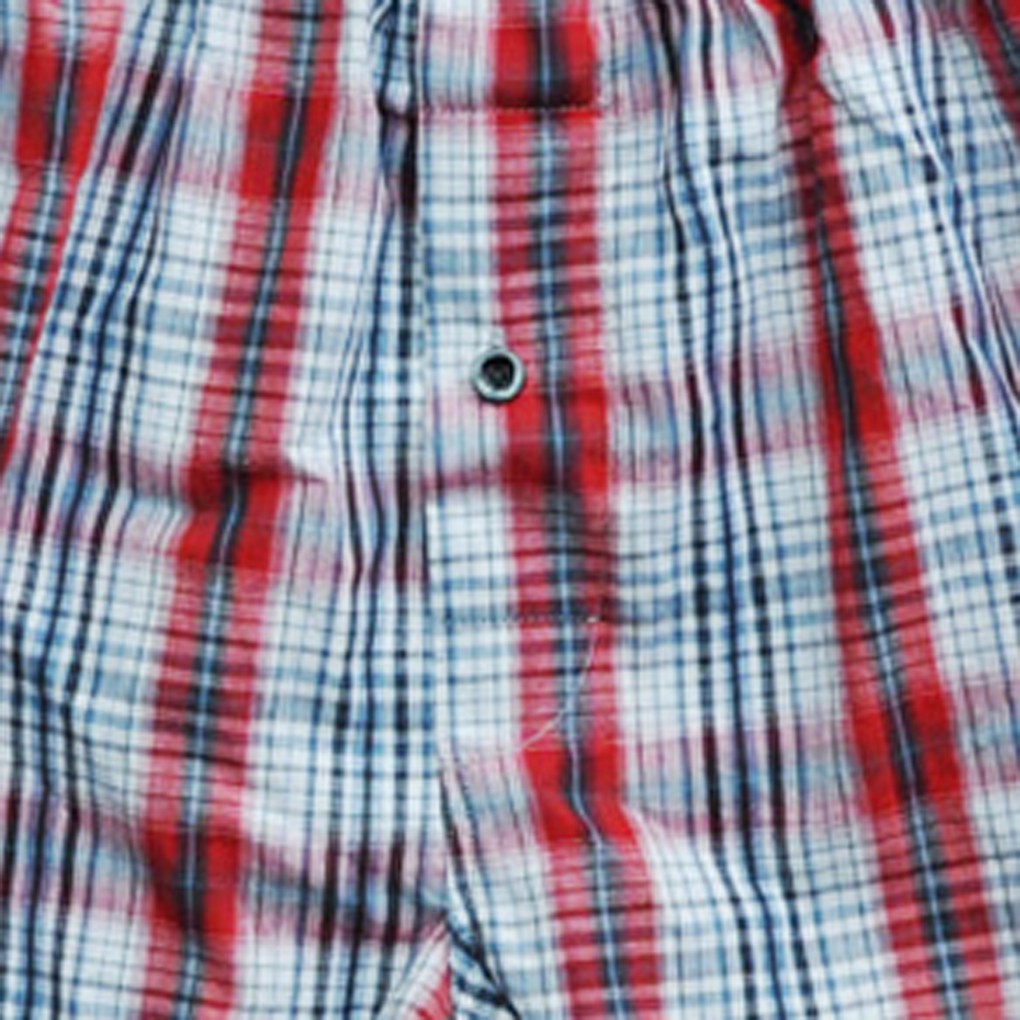 Quần bơi nam sọc caro